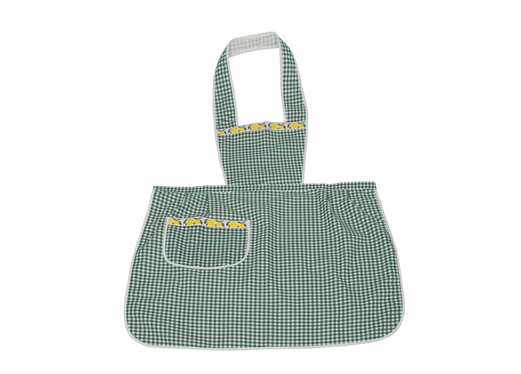 Pack 6 Pezzi Grembiule Alto Pettorina Cucina Chef Casa Barbecue Quadretti Con Tasche Modello Alberica