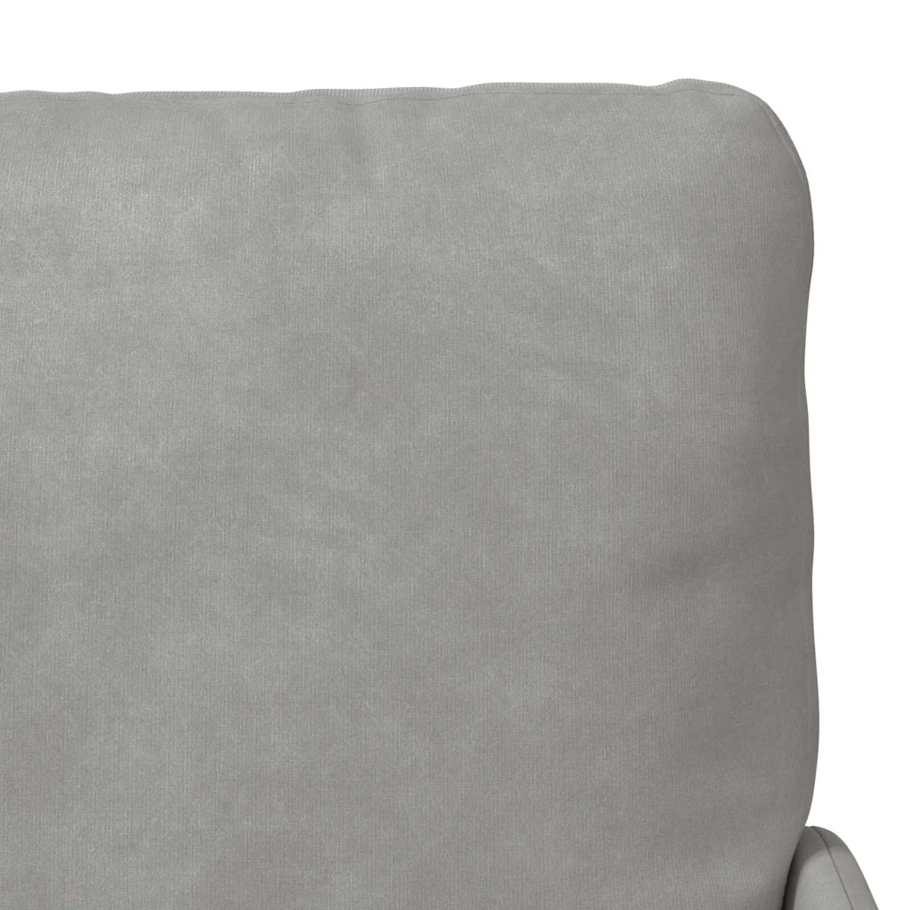 Divani con cuscino 55cm Grigio chiaro Legno compensato