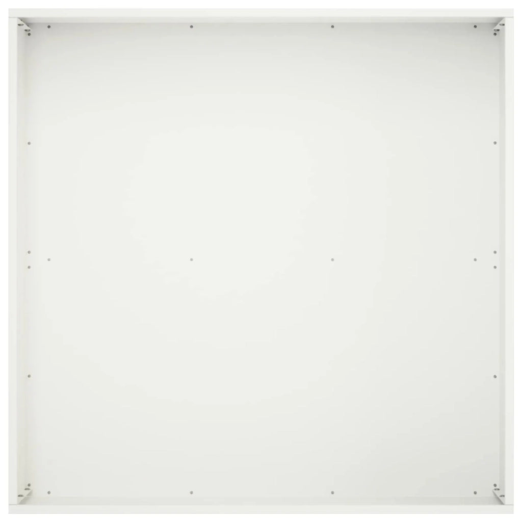 Vaso da giardino 2 pz Bianco 60 x 60 x 20 cm 8004997
