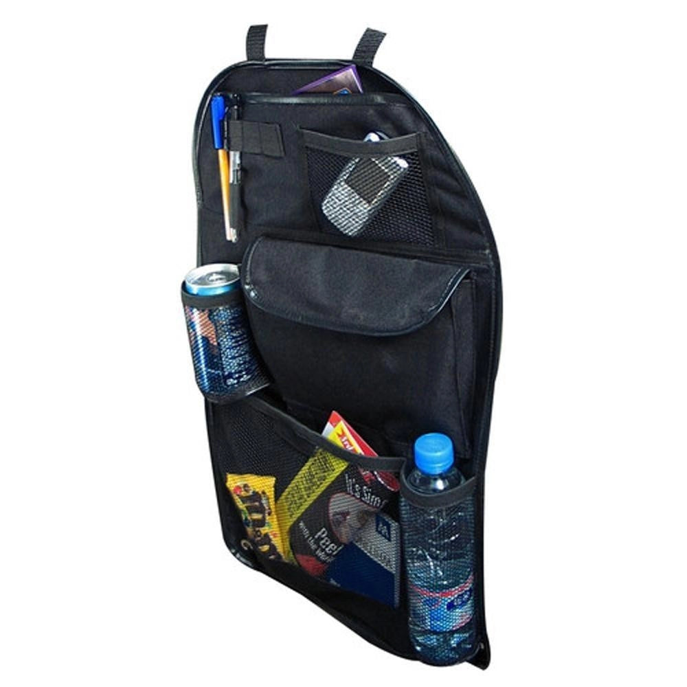 Trade Shop - Borsa Organizer Portaoggetti Porta Oggetti Per Auto Retro Sedile Poggiatesta Suv -