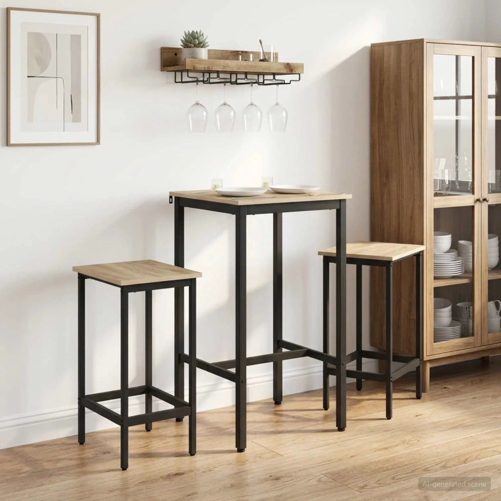 Sgabello da bar 2 pcs Rovere Sonoma 40 x 32 x 74 cm 8006148