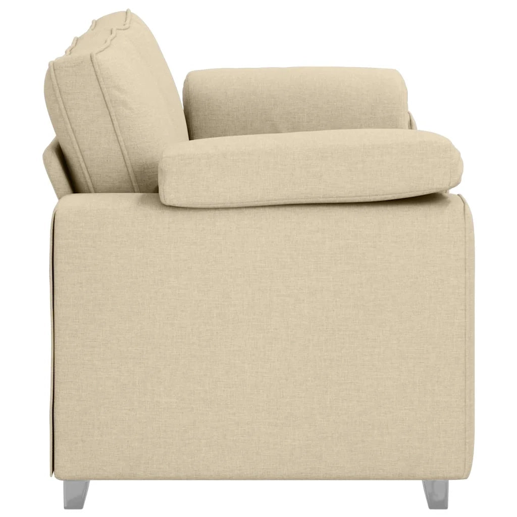 Divano Crema 180 x 80 x 82 cm Tessuto 4105234