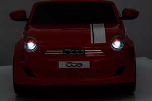 Macchina Elettrica per Bambini Licenza Ufficiale Fiat 500 Small 10,8V 3,1Ah Rosso
