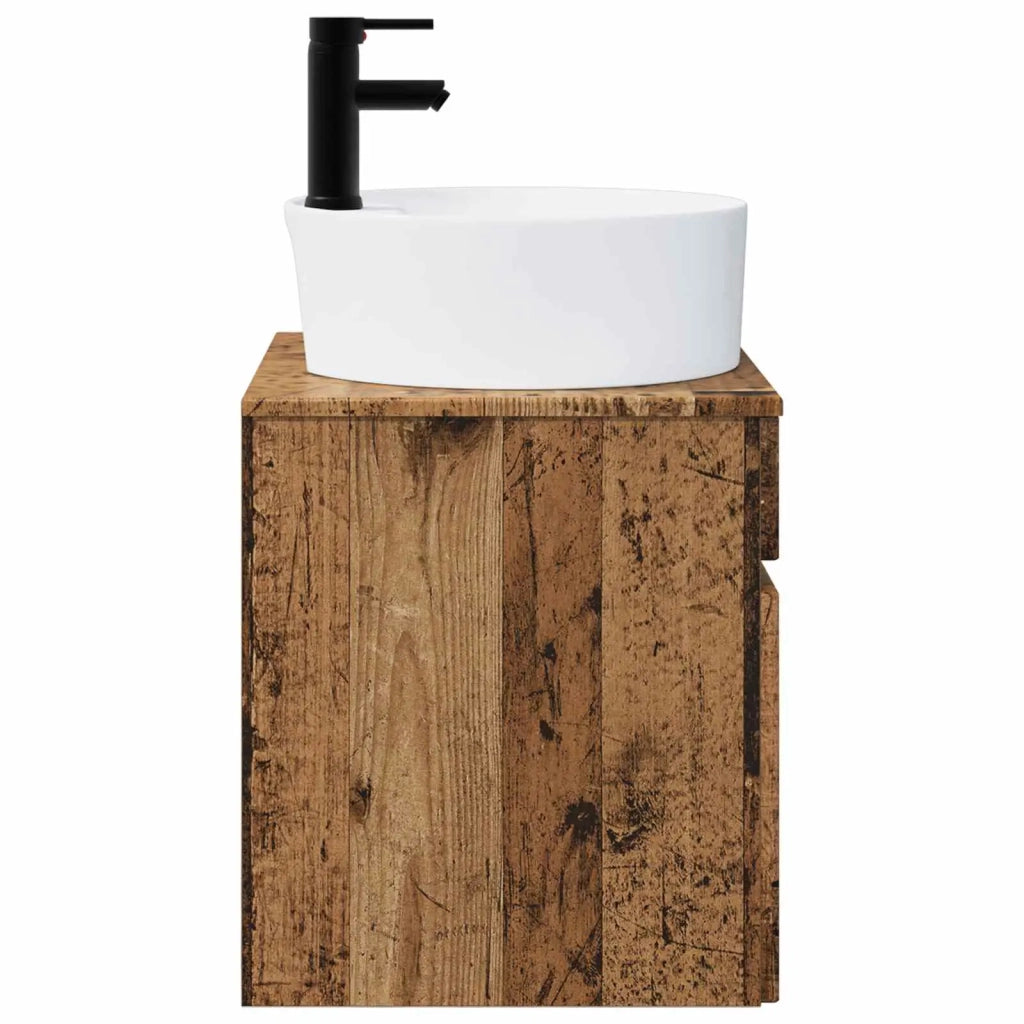 Mobile lavabo da parete Legno antico 49 x 44,5 x 65 cm 890600