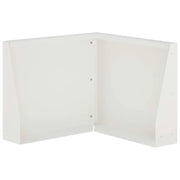 Muro di contenimento 50 x 50 x 50 cm Acciaio Bianco 8015229