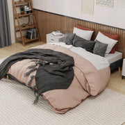 Letto Matrimoniale in Velluto ¨C Xylo ¨C Grigio 160x200 cm
