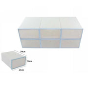 Trade Shop - Organizer Porta Scarpe A Cubi 6 Scomparti 6 Paia Box Contenitore Scarpiera 70521 -