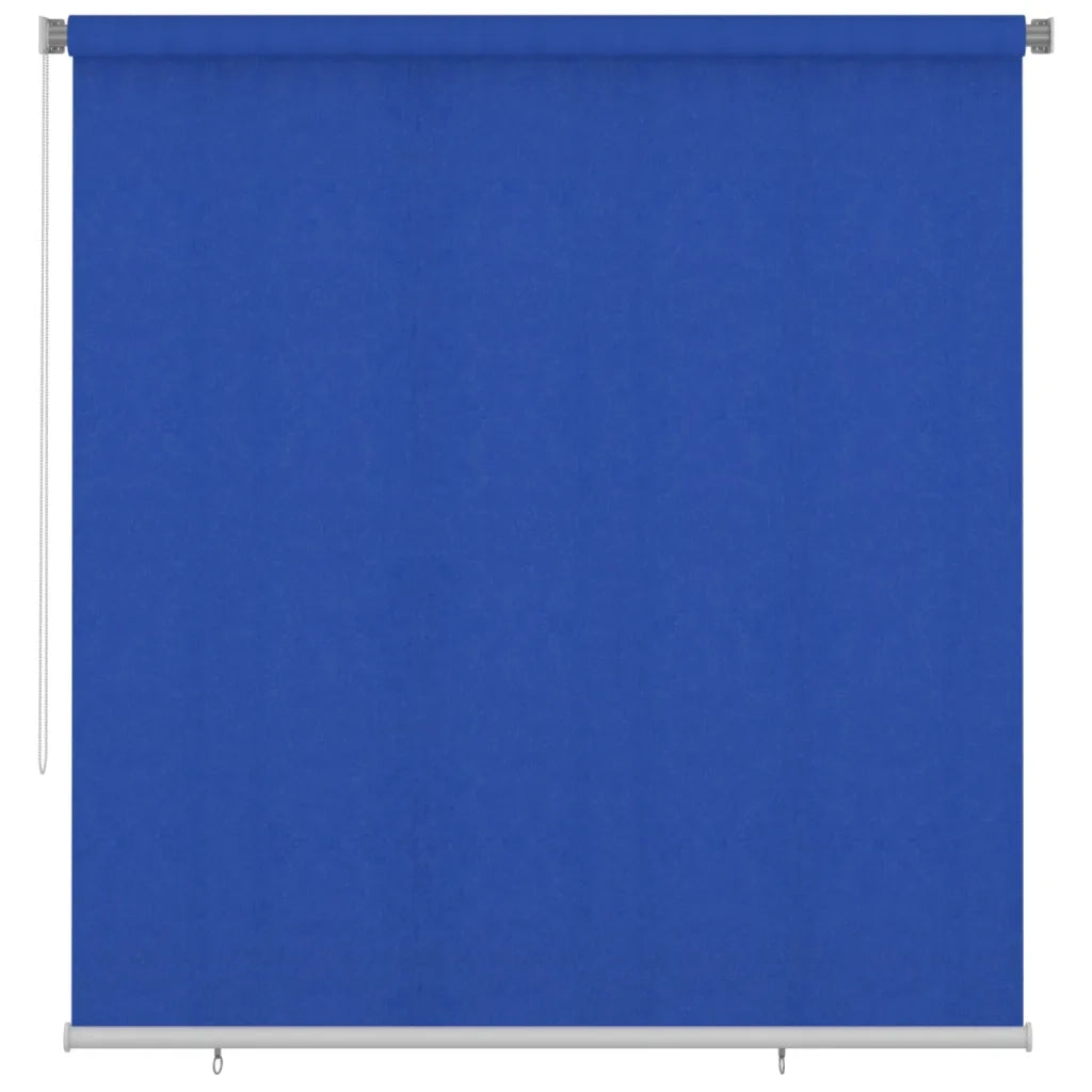 Tenda a Rullo per Esterni 220x230 cm Blu HDPE