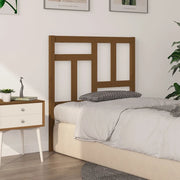 Testiera per Letto ambra 80,5x4x100cm in Legno Massello di Pino 818948