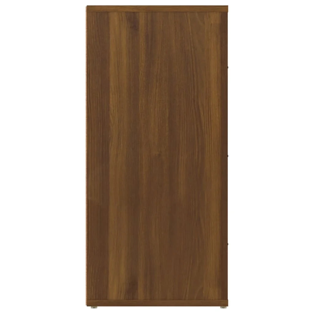 Buffet credenza cassettiera armadio mobile contenitore organizer per cucina soggiorno salotto 40 x 33 x 70 cm legno ingegnerizzato marrone 02_0031246