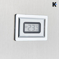 BERND | Pannello doccia premium a pioggia in acciaio inox | Sistema doccia massaggiante in argento spazzolato | Rubinetto miscelatore sistema