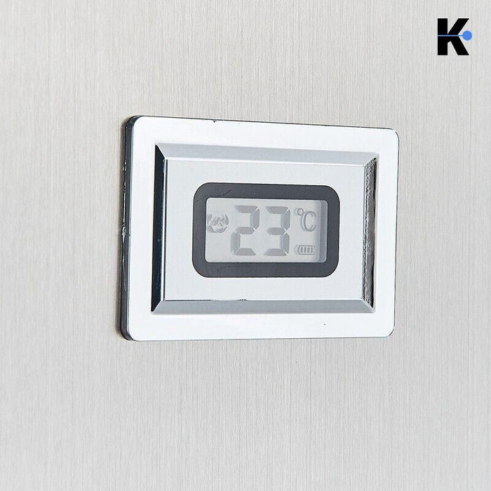 BERND | Pannello doccia premium a pioggia in acciaio inox | Sistema doccia massaggiante in argento spazzolato | Rubinetto miscelatore sistema