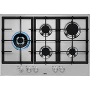 Aeg hgb75520sm piano cottura ad incasso 6000 slim profile 75 cm 5 fuochi colore inox