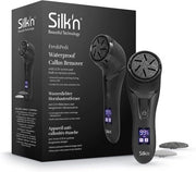 Set di Pedicure Elettrico con Funzione Idrorepellente - Rimuove Calli per Pelli Sottili