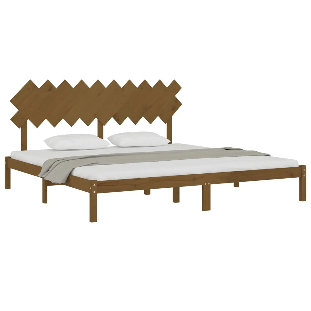 Giroletto senza Materasso Ambra 200x200 Legno Massello