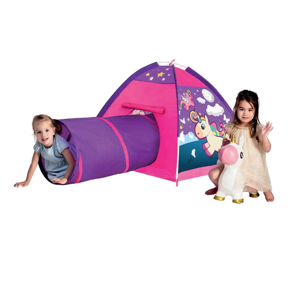 Five Stars - Tenda Unicorno Arcobaleno con Tunnel