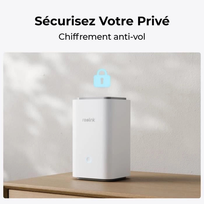 Hub interno - REOLINK - Compatibile con Google Home - Bianco