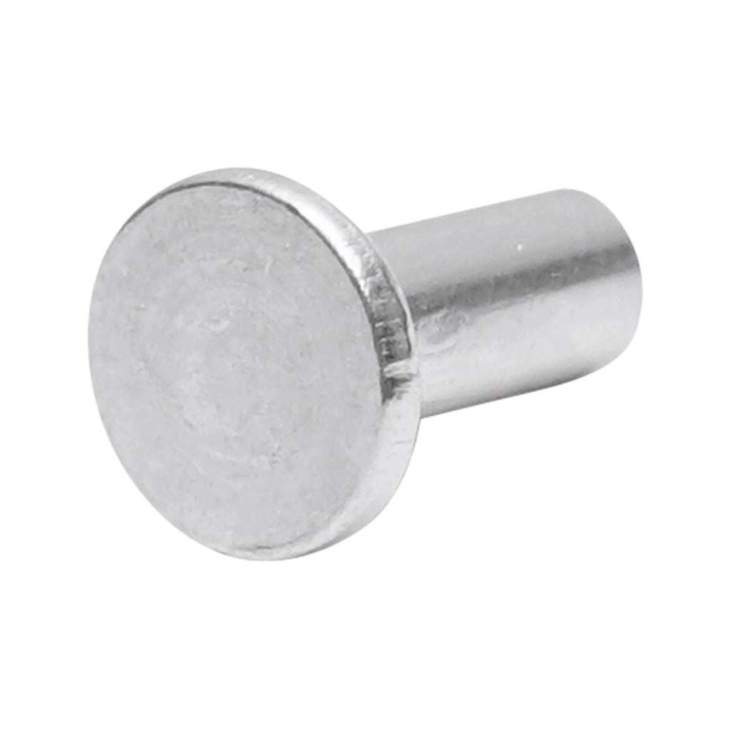Rivetto cavo in alluminio 11x4, diametro testa 8mm