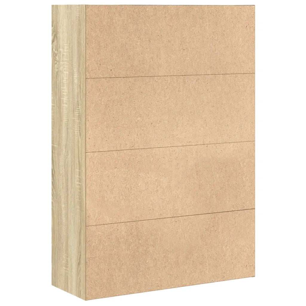 Libreria Rovere Sonoma 80x30x114 cm in Legno Multistrato 857933