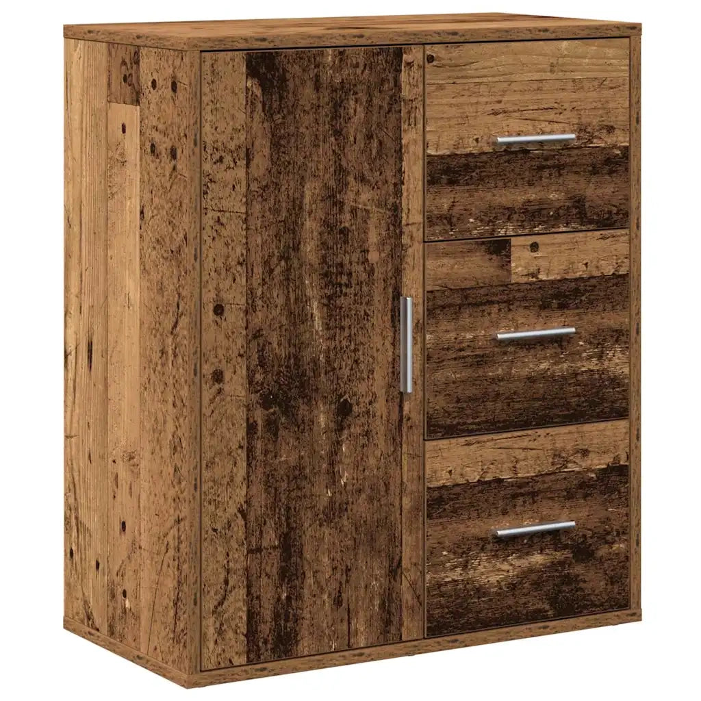Credenza-Buffet-Armadio da cucina Legno vecchio 60 x 31 x 70 cm Legno multistrato 875044