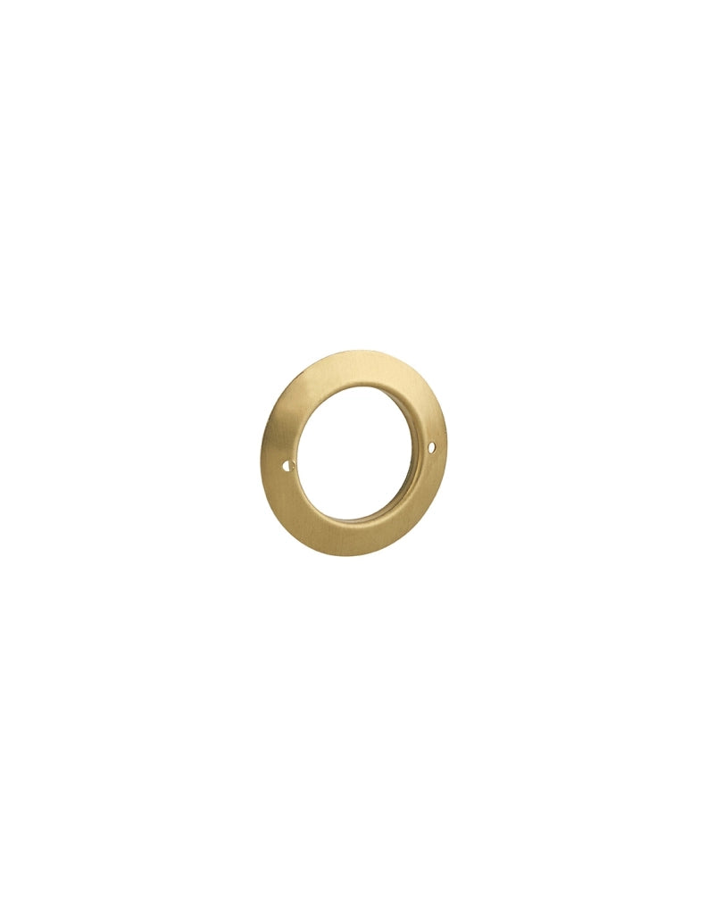 Borchia rosetta per cilindro Ø30mm, ottone - THIRARD