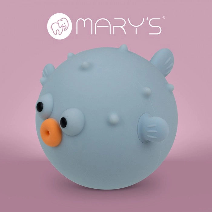 Lampada notte bimbi LED RGBW pesce palla blu Mary's