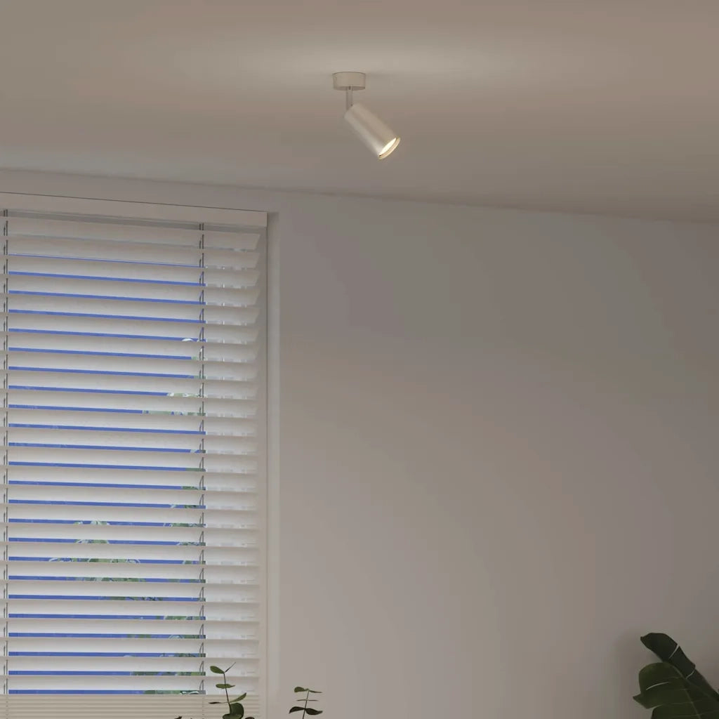 Faretto da soffitto Nichel 6 x 6 x 16 cm Metallo CFW9888406