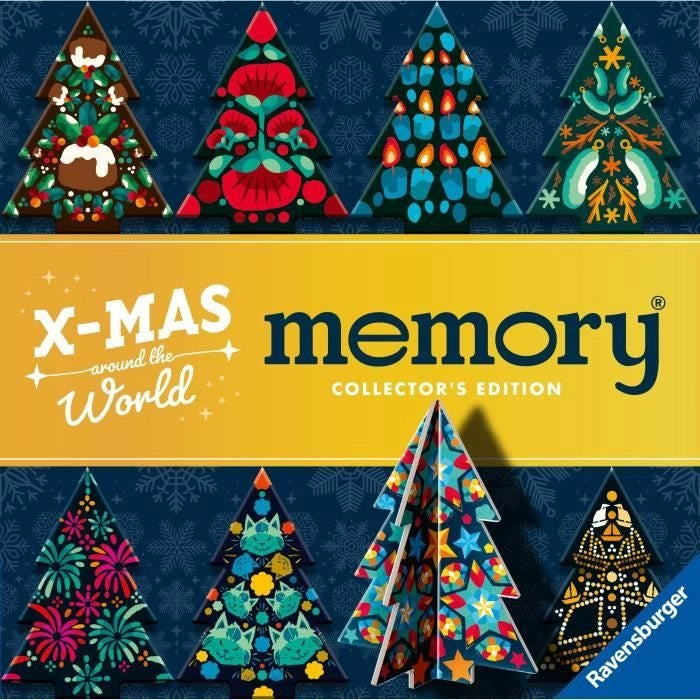 Ravensburger - Memoria da collezioneNatale - Un primo gioco educativo che unisce osservazione, associazione e memorizzazione - 6 anni - 22350