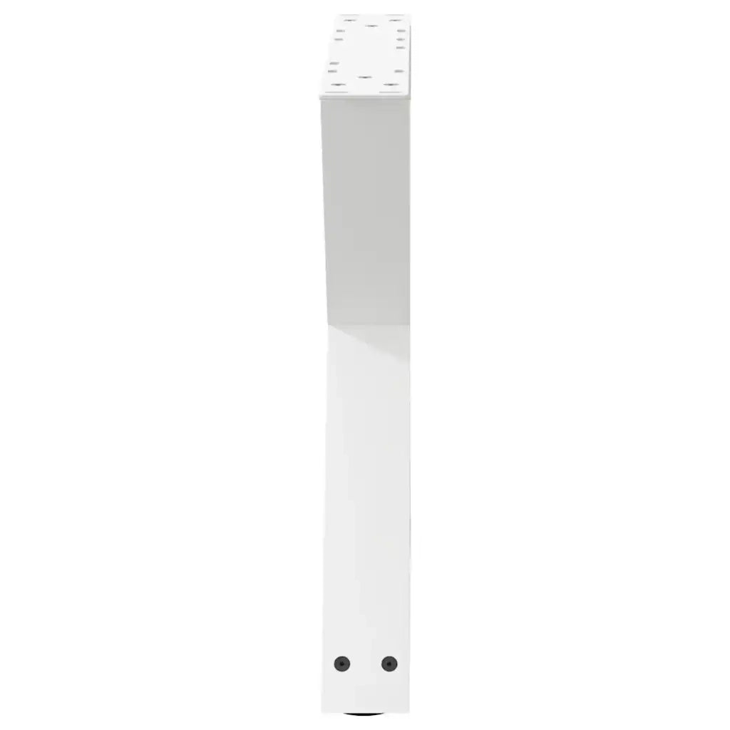 Gambe per tavolino da caffè 2 pz Bianche 50x(42-43,3) cm Acciaio 4012705