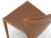 Set 4 Sedie 49x56xH82 cm in Similcuoio Break Whisky