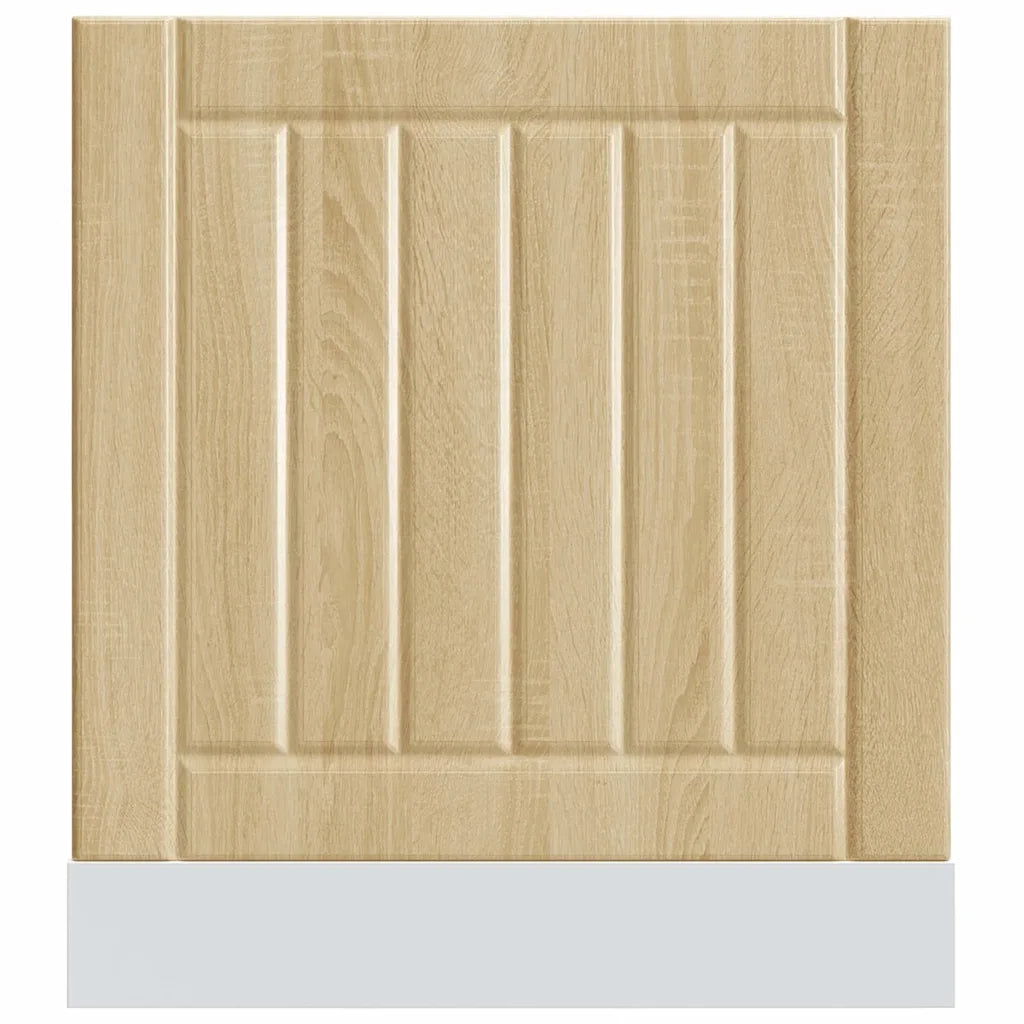 Pannello Lavastoviglie Lucca Rovere Sonoma in Legno Multistrato