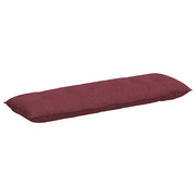Cuscino per Schiena | Cuscino dorsale Rosso Vino 160 x 19 x 50 cm Tessuto