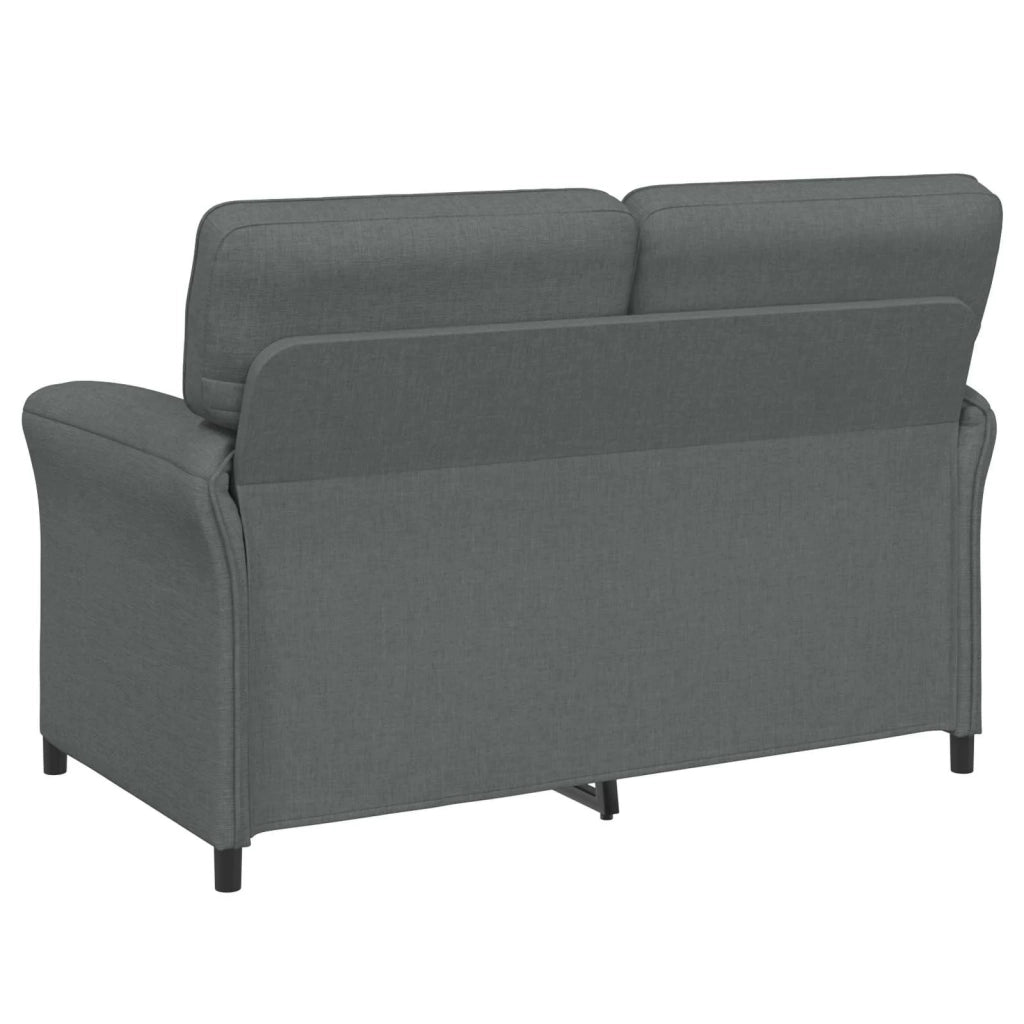 Set di divani 2 pz Grigio Scuro Tessuto 3424844