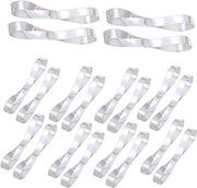 Strisce antiscivolo per scarpe - 10 paia - trasparenti - adattabili - leggere - adatte per stivali e scarpe da ballo - durature e invisibili - cinture per scarpe