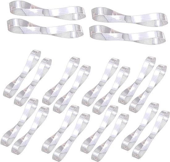 Strisce antiscivolo per scarpe - 10 paia - trasparenti - adattabili - leggere - adatte per stivali e scarpe da ballo - durature e invisibili - cinture per scarpe