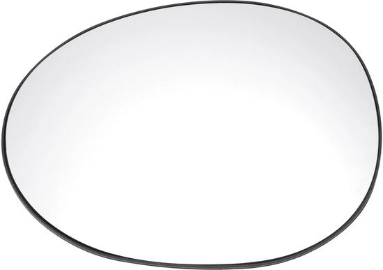 Specchio retrovisore sostitutivo per Peugeot 107 - Bianco - Convesso - Adatto per specchi retrovisori elettrici - 2005-2014