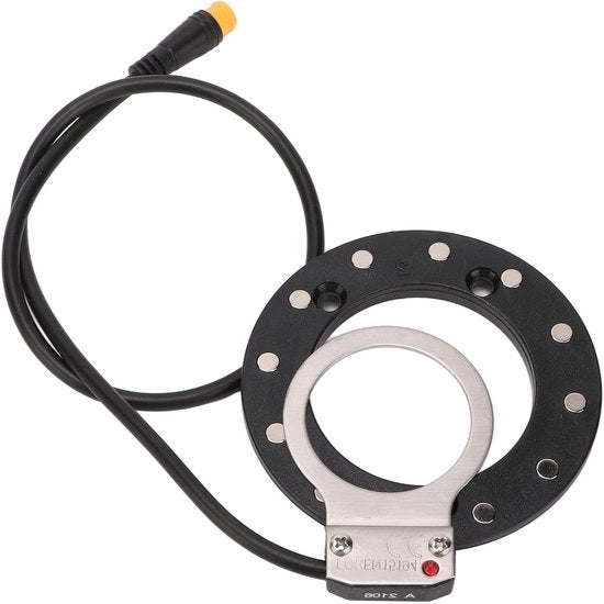Assistente per bicicletta con alta sensibilità e 12 magneti - Destro - Sensore Dual Hall - Accessori per Pedale Elettrico per Bicicletta