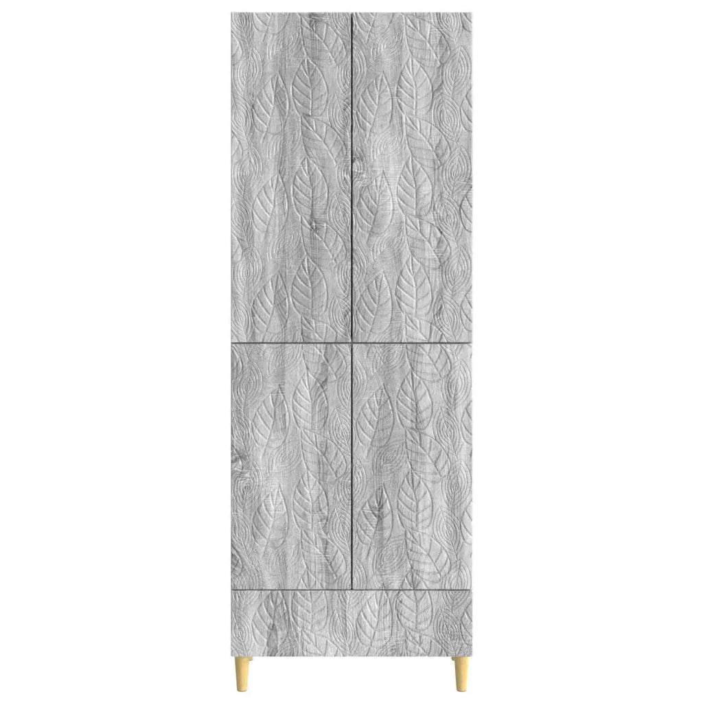 Set di armadi 2 pcs Sonoma grigio Legno ingegnerizzato 3416697