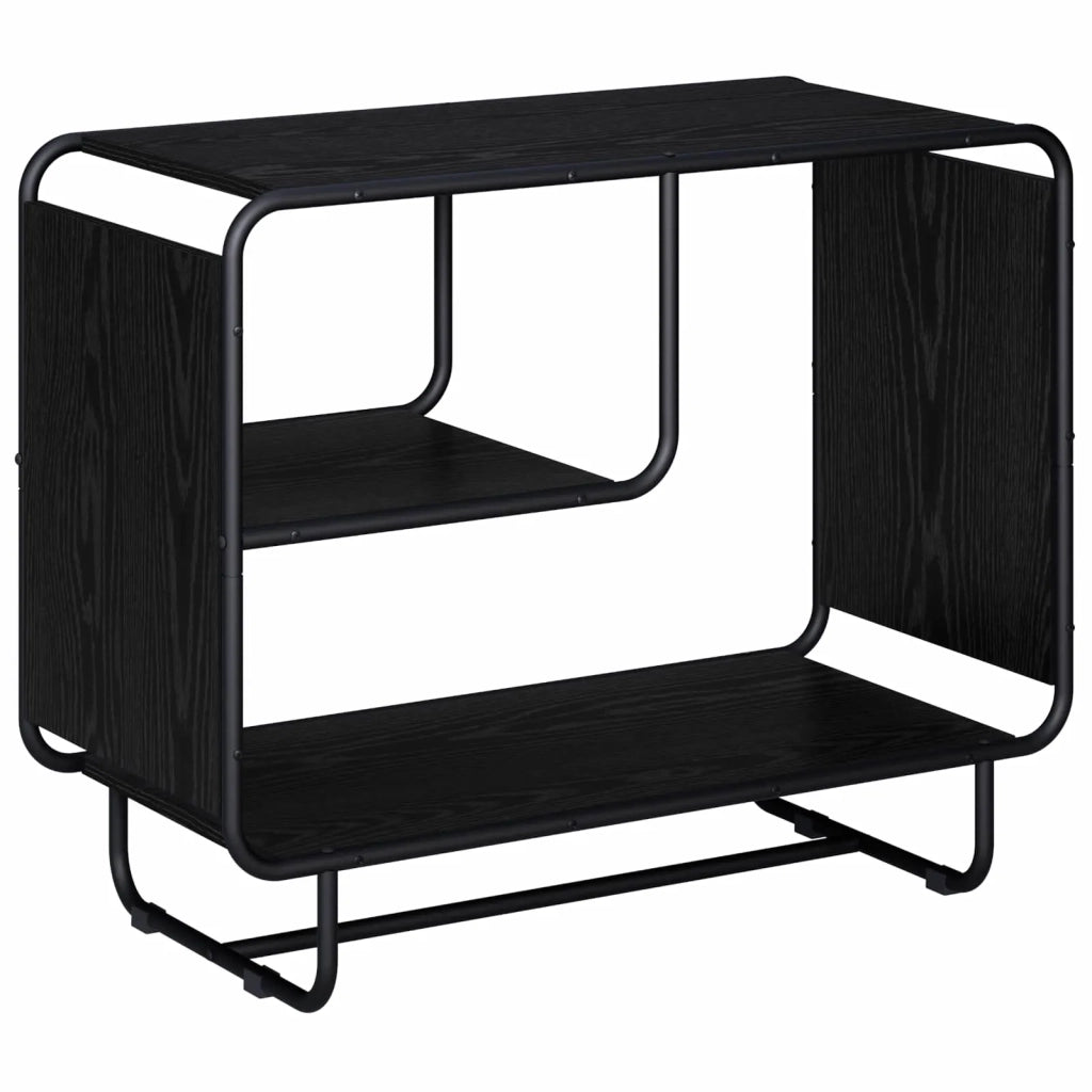 Credenza Rovere Nero 80 x 37,5 x 64,5 cm Legno ingegnerizzato 8007930