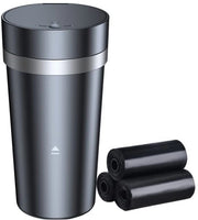 Autovuilnisbak multifunzionale con coperchio - Capacità 500 ml - 3 sacchetti di rifiuti - Materiale ABS duraturo - Disegno rimovibile - Autovaschetta