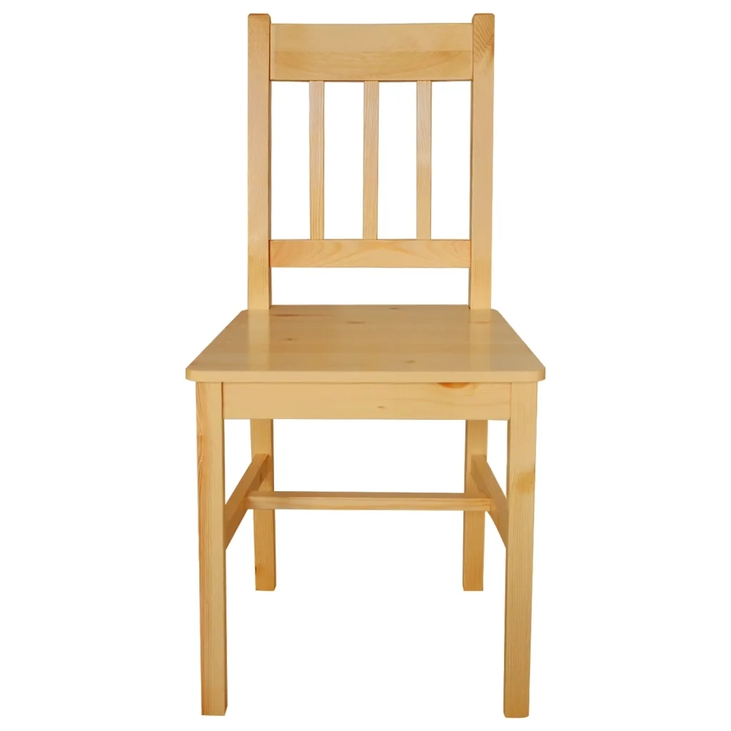 Sedie da Pranzo 4 pz | Sedie da cucina in Legno di Pino