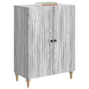 Credenza | Madia | Buffet da pranzo | Armadio da pranzo Grigio Sonoma 66 x 34,5 x 90 cm Legno ingegnerizzato