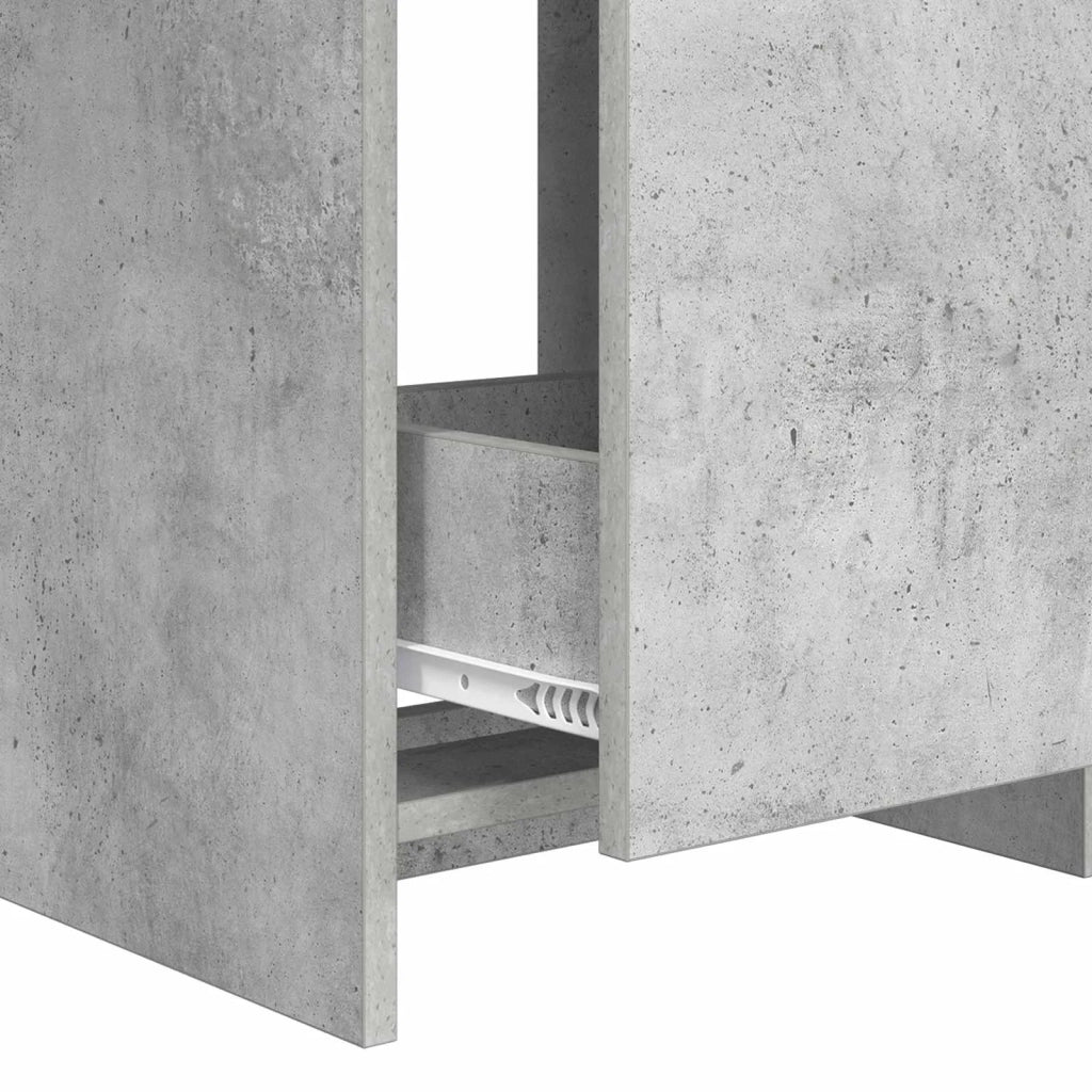 Set di mobili per il bagno Grigio Cemento 61 x 40 x 84,5 cm 3404369