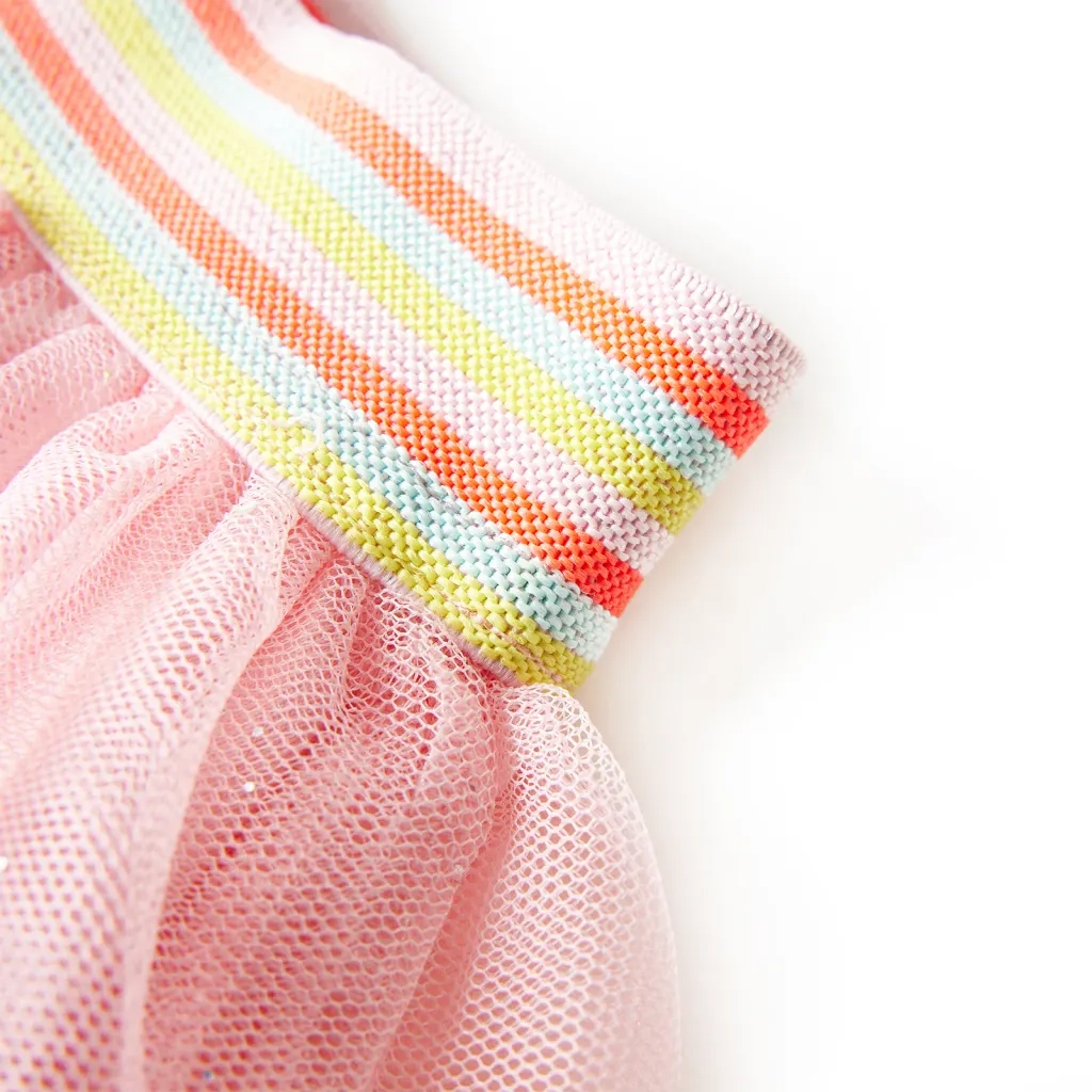 Gonna da Bambina con Tulle Rosa Chiaro 140 CFW5688822