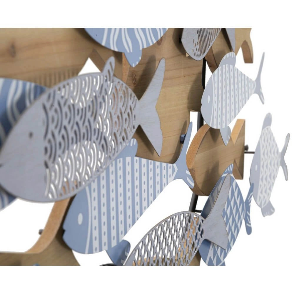 Decorazione Parete Muro Mare cm 91X3X33,5 - FISH SEA