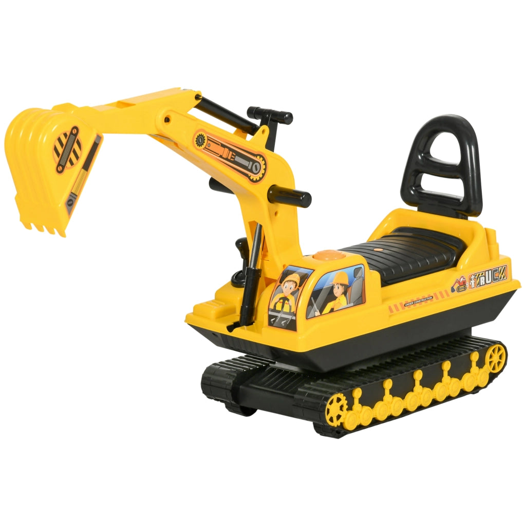 Giocattolo Escavatore Cavalcabile per Bambini ¨C Zephmum ¨C 78x24x58.5 cm