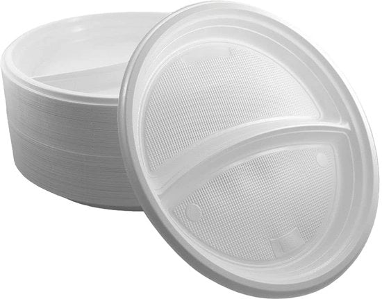 100 pezzi di menù bifacciale in plastica riciclabile Ø 22 cm 

Specifiche tecniche: 
- Materiale: plastica
- Dimensioni: Ø 22 cm