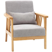 POLTRONA MODERNA CON RIVESTIMENTO VELLUTATO 68X75X78CM, GRIGIO