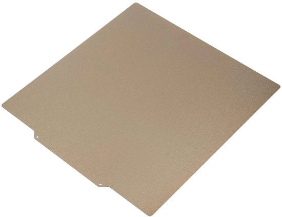 Piatto di costruzione doppio lato - Piastra PEI flessibile 320x310 mm - Adatto per CR-10S PRO V2/Sovol SV04 - Alta resistenza a temperature elevate - Rivestimento texture - Installazione semplice - Piastra di stampa