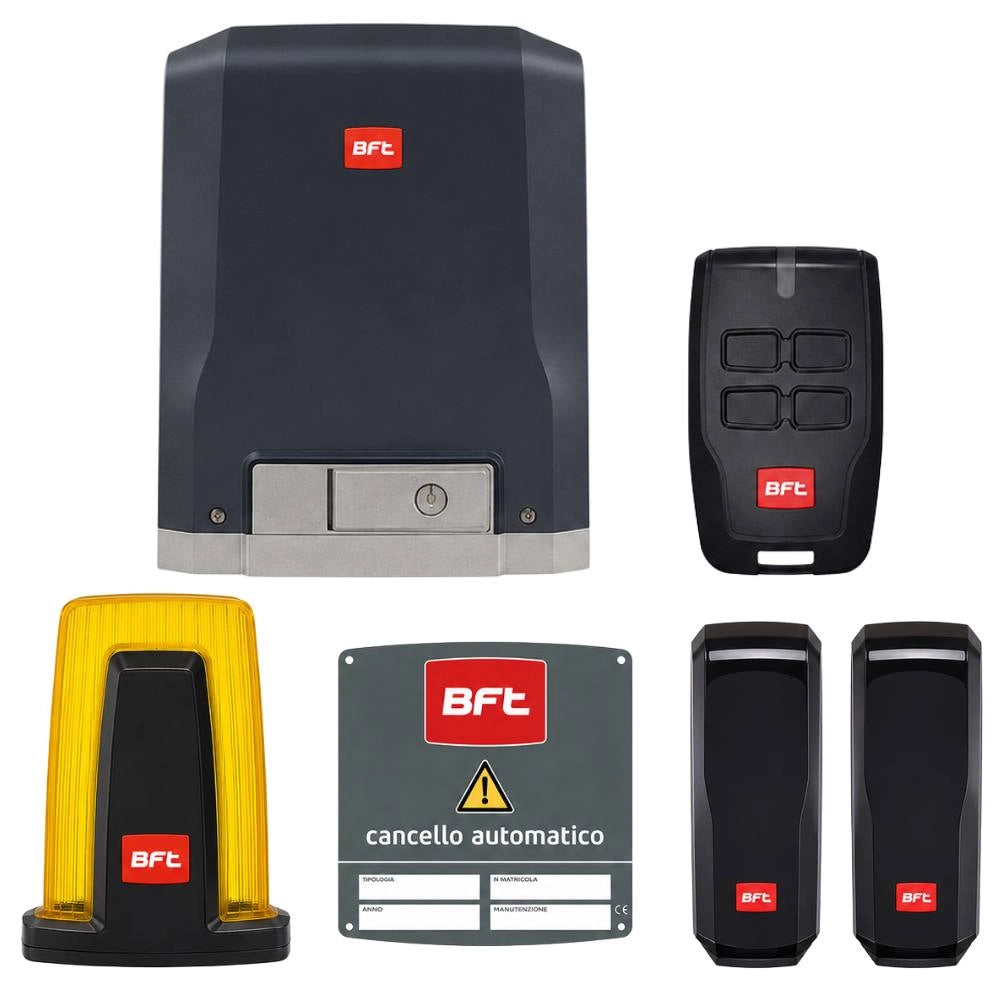 Kit automazione b400 24v per cancello scorrevole fino a 400 kg